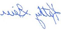 Kathy Geier Signature