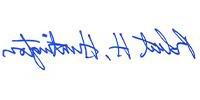 罗伯特·H 亨廷顿 Signature